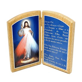 Produto Capelinha de Jesus Misericordioso em Madeira