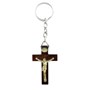 Chaveiro Crucifixo em Madeira 5,3 cm