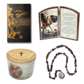 Coleção Novena de São Miguel Arcanjo - 4  Itens