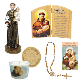 Coleção Santo Antônio 4 Itens