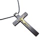 Combo Crucifixo de Intercessão ou Coroinha no cordão grosso 7,5 cm - 10 unidades