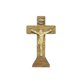 Produto Crucifixo de Carro em Madeira Natural 6 cm