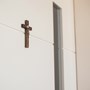 Crucifixo de Jericó Madeira Natural 12 cm