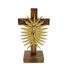 Crucifixo de Mesa Bom Jesus da Lapa 12 cm