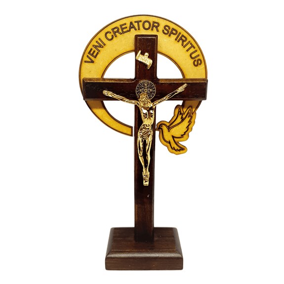 Crucifixo de Mesa da RCC 18 cm