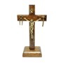 Crucifixo de Mesa de Nossa Senhora da Salette 12 cm (Cruz Saletina)
