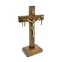 Crucifixo de Mesa de Nossa Senhora da Salette 12 cm (Cruz Saletina)