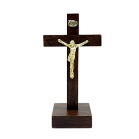 Crucifixo de Mesa em Madeira 7,5 cm