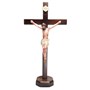 Crucifixo de Mesa em Madeira com Cristo em Resina 50 cm