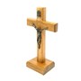 Crucifixo de Mesa Madeira Clara 9 cm