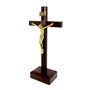 Crucifixo de Mesa São Bento Madeira 26 cm
