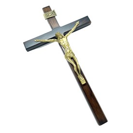 Crucifixo de Parede em Madeira 30 cm