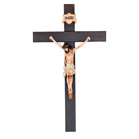 Crucifixo de Parede Madeira 70 cm