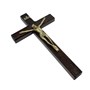 Crucifixo de Parede ou Porta Madeira Natural 18 cm