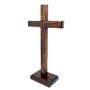 Cruz de Mesa em Madeira 23 cm