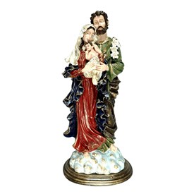 Imagem da Sagrada Família PREMIUM em resina 40 cm
