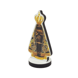 Imagem de Nossa Senhora Aparecida em MDF 8 cm - 10 Unidades