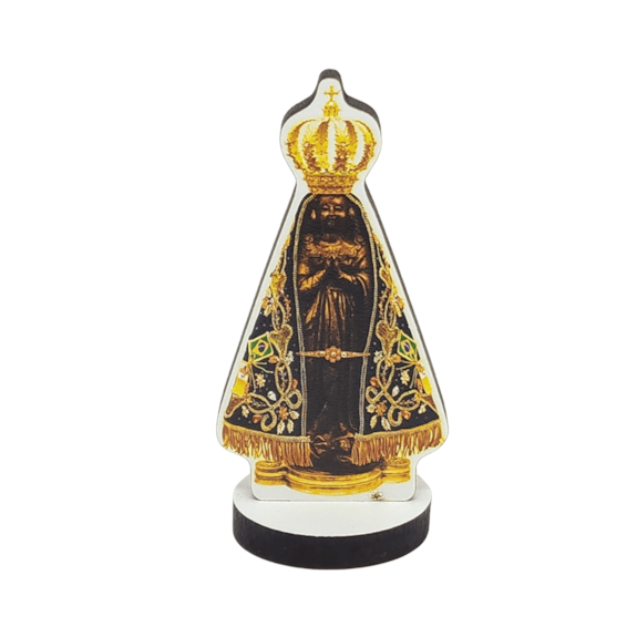 Imagem de Nossa Senhora Aparecida em MDF 8 cm