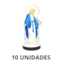 Imagem de Nossa Senhora das Graças em MDF 8 cm - 10 Unidades