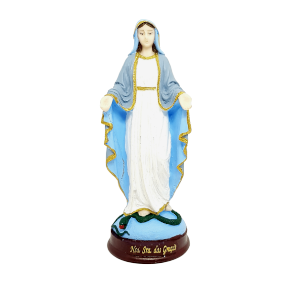 Imagem de Nossa Senhora das Graças em Resina 20 cm