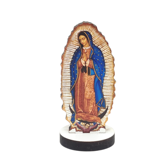 Imagem de Nossa Senhora de Guadalupe em MDF 8 cm