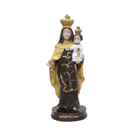 Imagem de Nossa Senhora do Carmo em Resina 15 cm