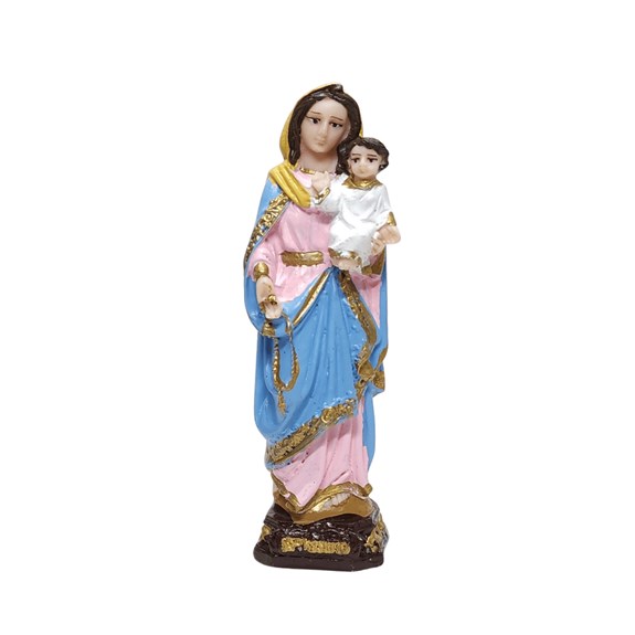 Imagem de Nossa Senhora do Rosário em Resina 15 cm