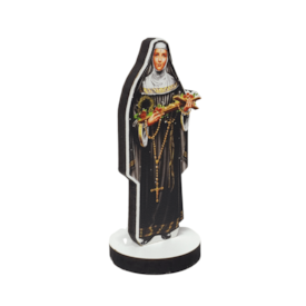 Imagem de Santa Rita de Cássia em MDF 8 cm - 10 Unidades