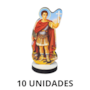 Imagem de Santo Expedito em MDF 8 cm - 10 Unidades