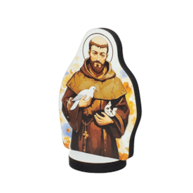 Imagem de São Francisco em MDF 8 cm