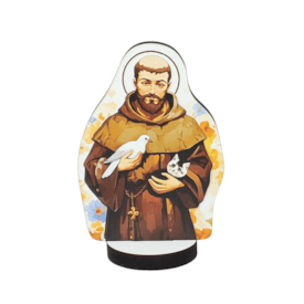 Imagem de São Francisco em MDF 8 cm