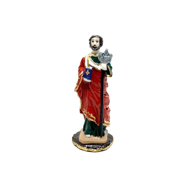 Imagem de São Judas Tadeu em Resina 8 cm