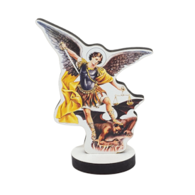 Imagem de São Miguel Arcanjo em MDF 15 cm