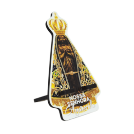Suporte de Aparelho Celular Nossa Senhora Aparecida Colorida - MDF (Porta-celular)